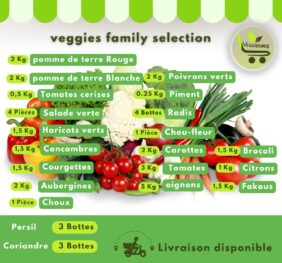 veggies family selection