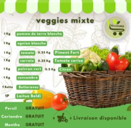 veggies mixte